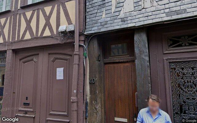 Façade : 42 rue Damiette, Rouen