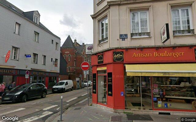 Façade : 51 rue du Pré de la Bataille, Rouen